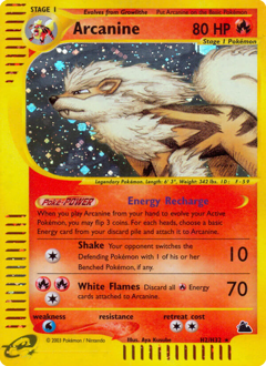 Carte Pokémon Arcanin — Skyridge