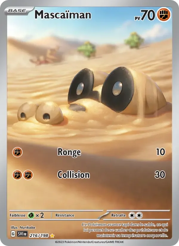 Carte Pokémon Mascaïman — Écarlate et Violet