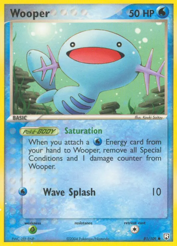 Carte Pokémon Axoloto — EX Team Rocket Returns