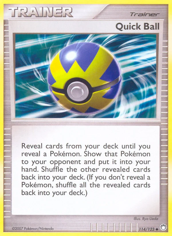 Carte Pokémon Rapide Ball — Trésors Mystérieux