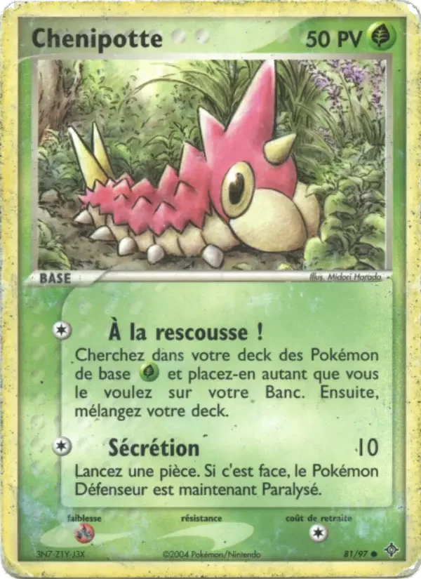 Carte Chenipotte