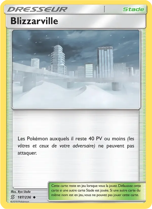 Carte Pokémon Blizzarville — Harmonie des Esprits