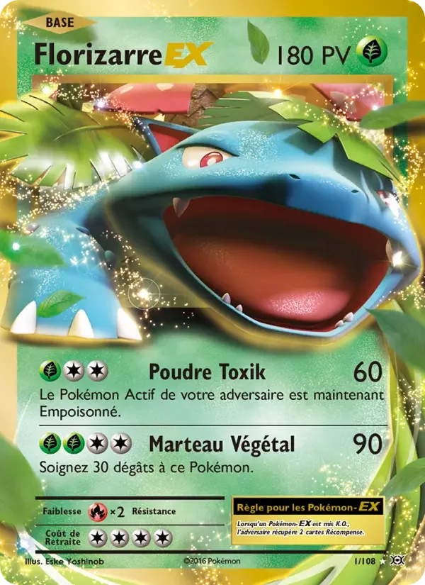 Carte Florizarre EX