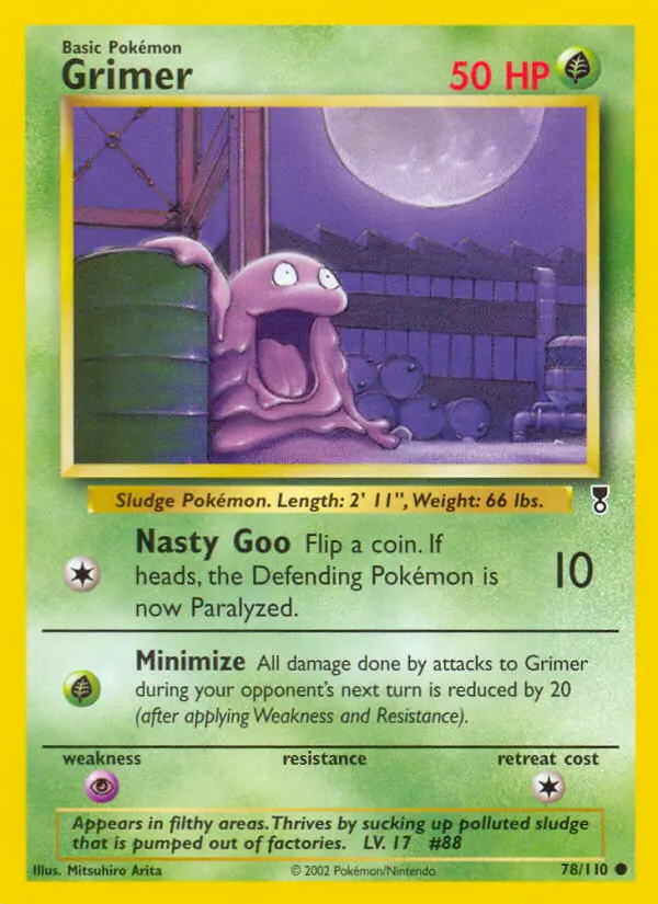 Carte Pokémon Tadmorv — Legendary Collection