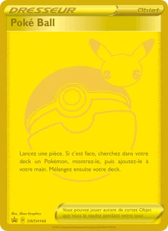 Carte Pokémon Poké Ball — Promos Épée et Bouclier
