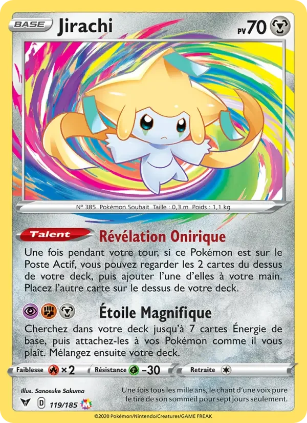 Carte Jirachi