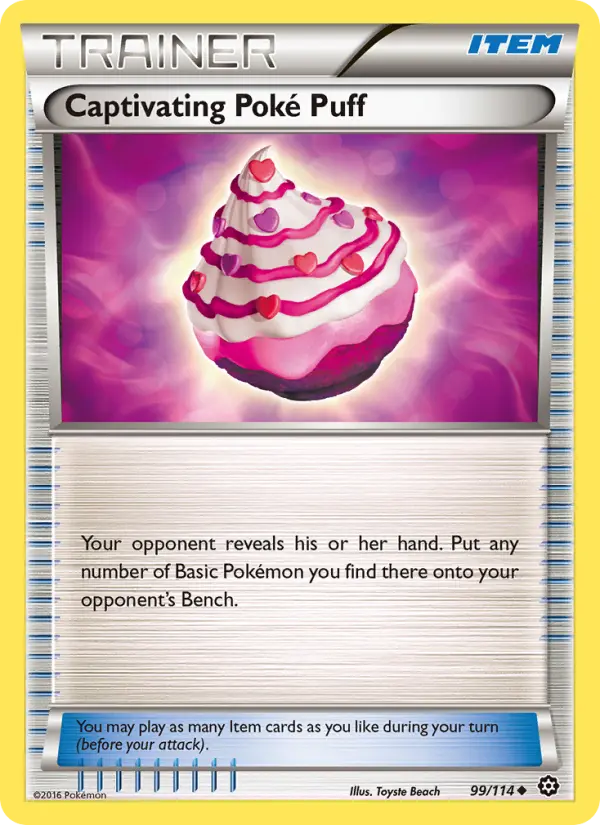 Carte Pokémon Captivating Poké Puff — Promos X&Y