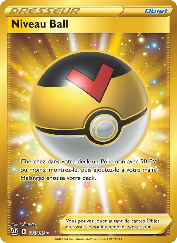 Carte Niveau Ball