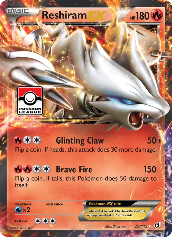 Carte Reshiram-EX