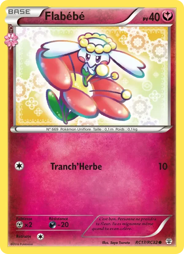 Carte Pokémon Flabébé — Générations