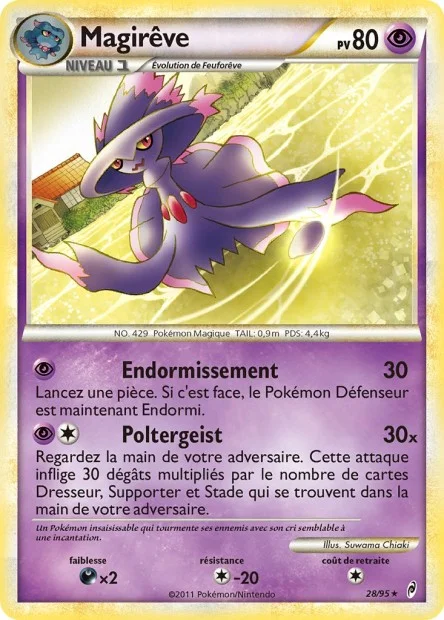 Carte Pokémon Magirêve — L'Appel des Légendes