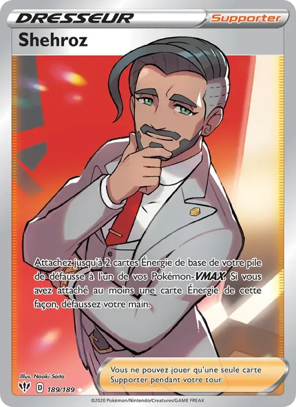 Carte Pokémon Shehroz — Ténèbres Embrasées