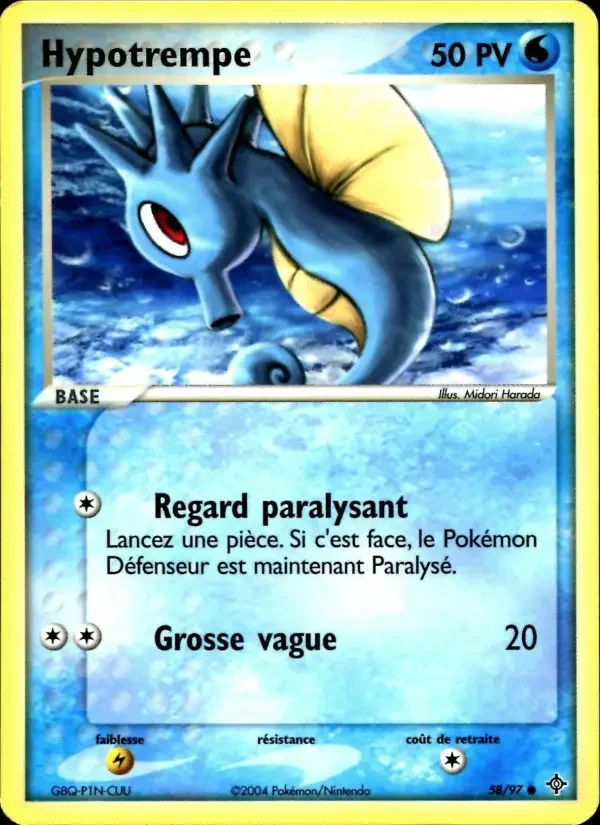 Carte Hypotrempe