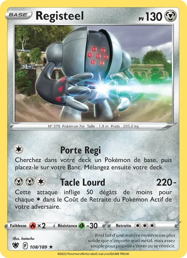 Carte Registeel
