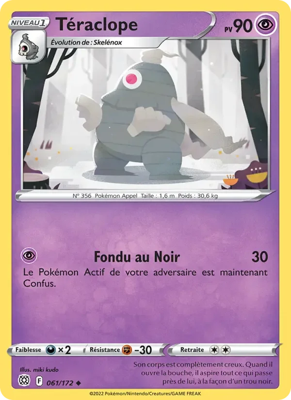 Carte Téraclope
