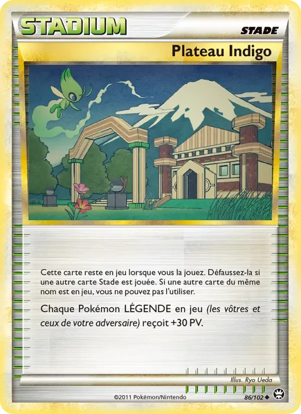 Carte Pokémon Plateau Indigo — Triomphe