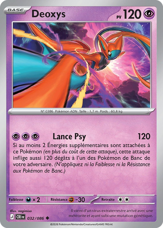 Carte Deoxys