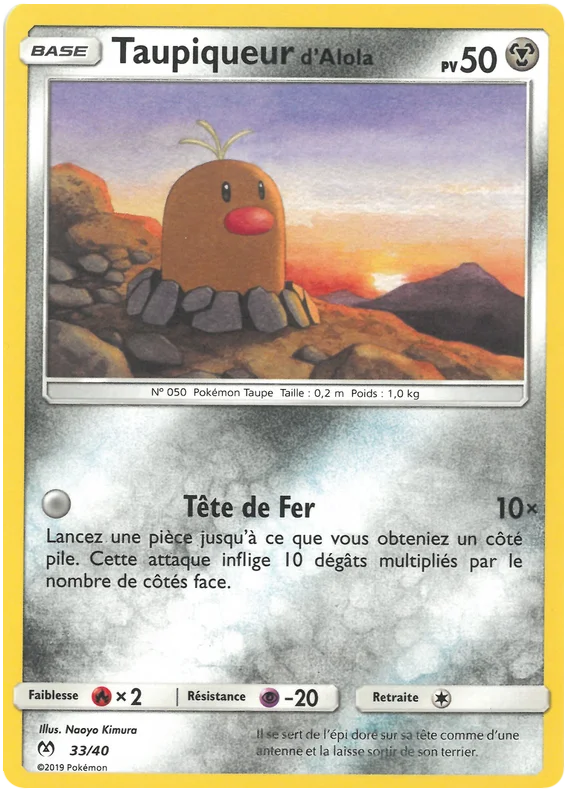 Carte Taupiqueur d'Alola