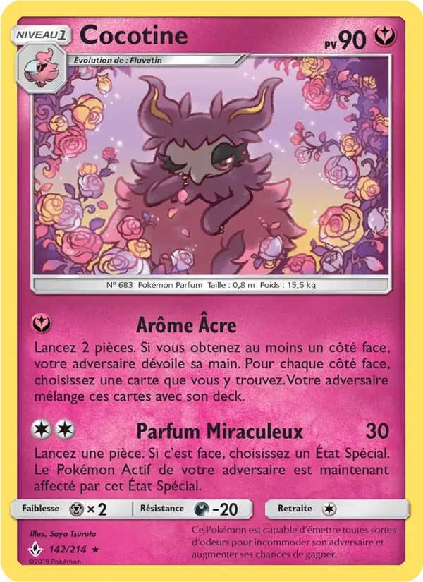 Carte Pokémon Cocotine — Alliance Infaillible
