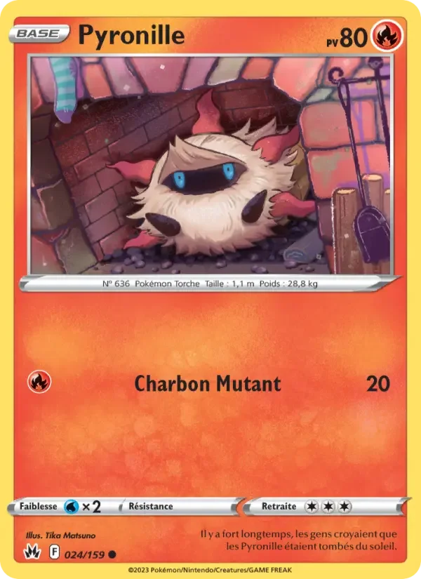 Carte Pokémon Pyronille — Zénith Suprême