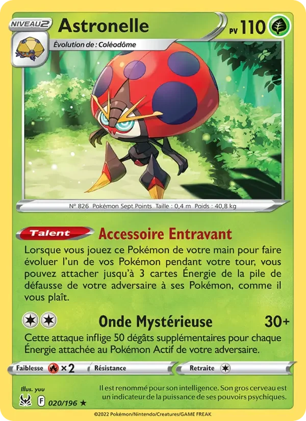 Carte Pokémon Astronelle — Origine Perdue