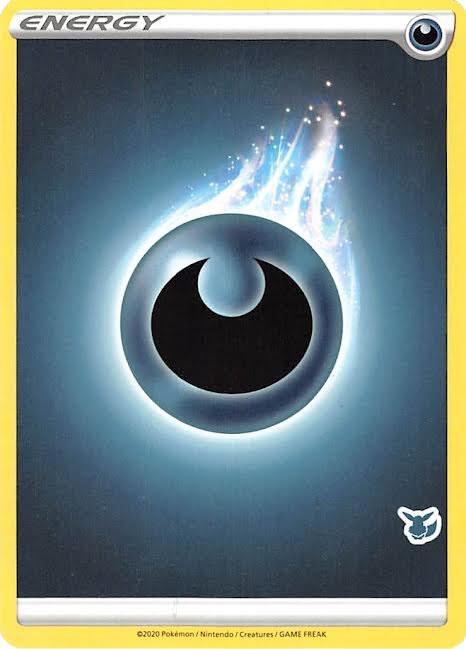 Carte Pokémon Darkness Energy — Promos Épée et Bouclier
