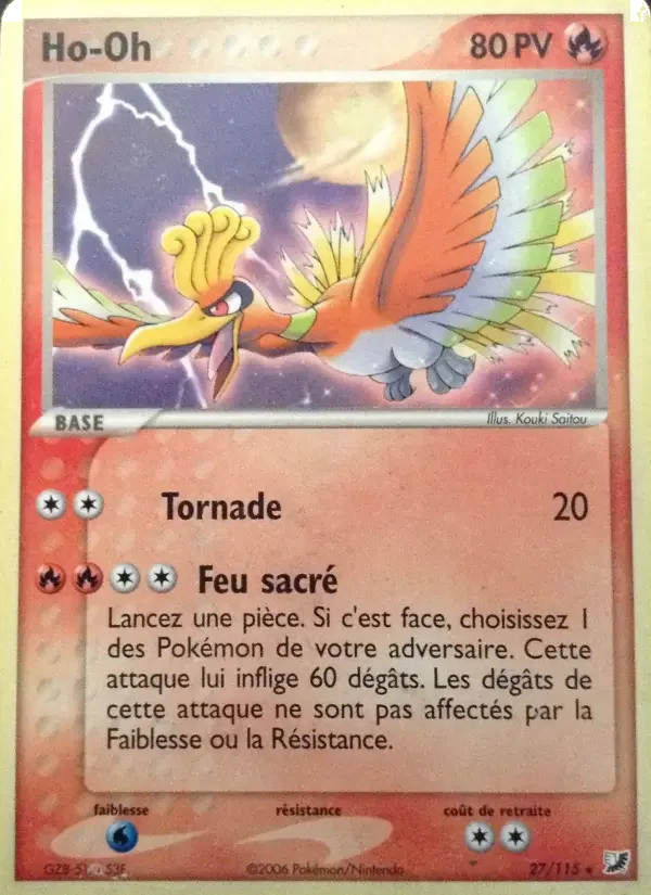 Carte Ho-Oh