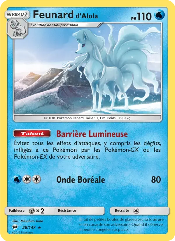Carte Feunard d’Alola