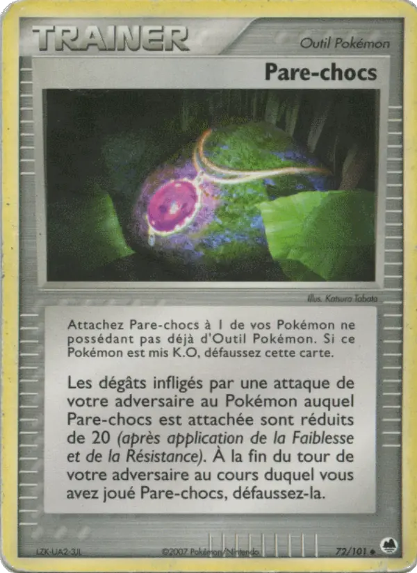 Carte Pokémon Pare-chocs — Île des Dragons