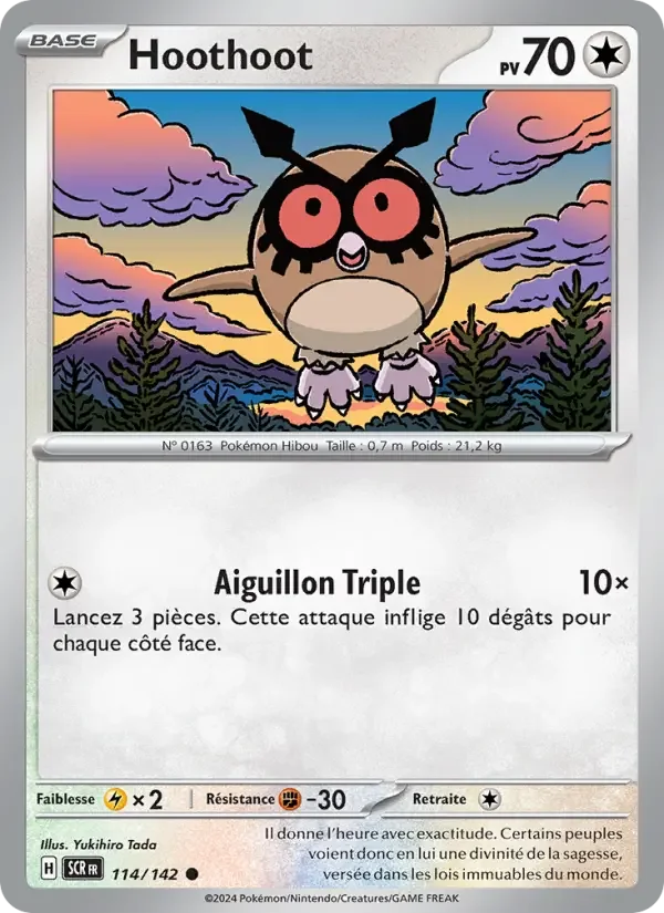 Carte Hoothoot