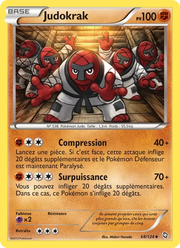 Carte Pokémon Judokrak — Dragons Exaltés