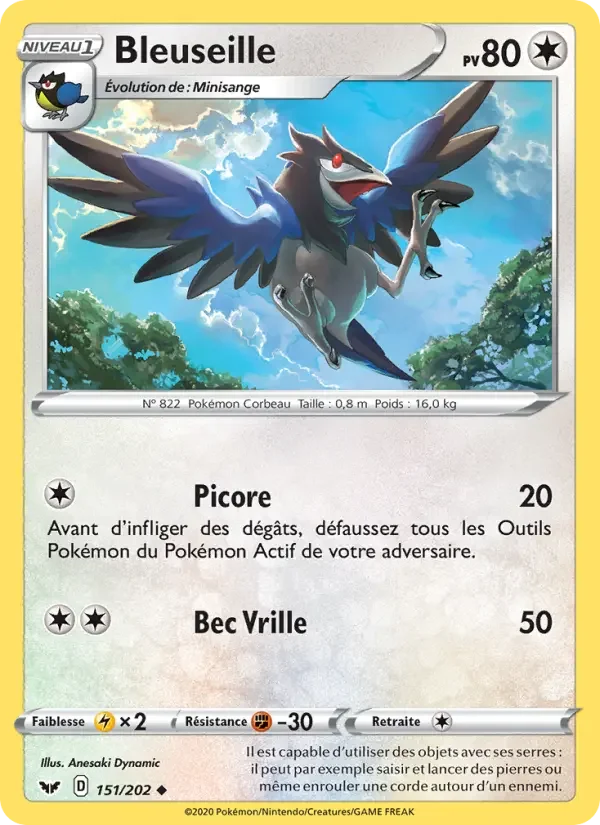 Carte Bleuseille
