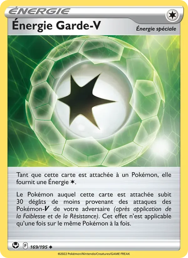 Carte Énergie Garde V