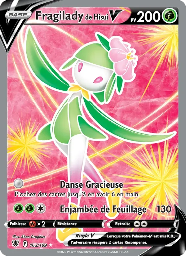 Carte Pokémon Fragilady de Hisui V — Astres Radieux