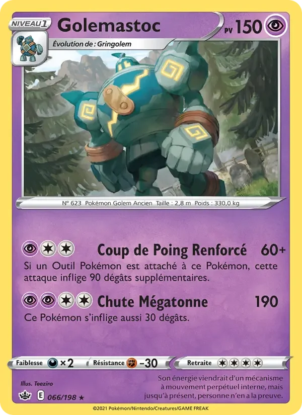 Carte Golemastoc