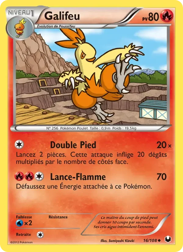 Carte Pokémon Galifeu — Explorateurs Obscurs