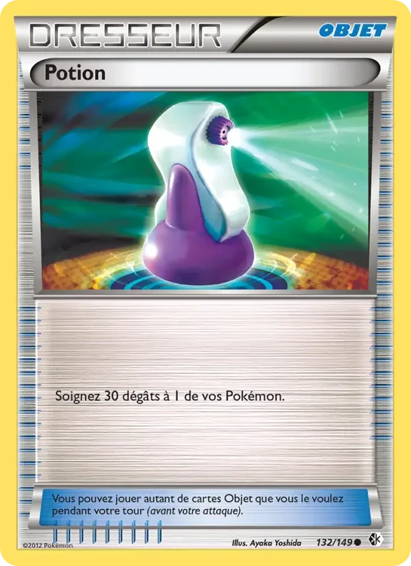 Carte Pokémon Potion — Frontières Franchies