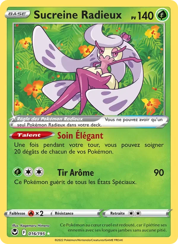 Carte Sucreine Radieux