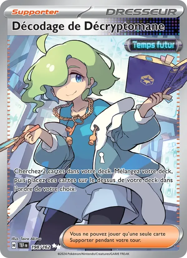 Carte Pokémon Décodage de Décryptomane — Forces Temporelles
