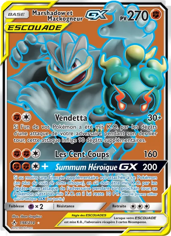 Carte Marshadow et Mackogneur GX