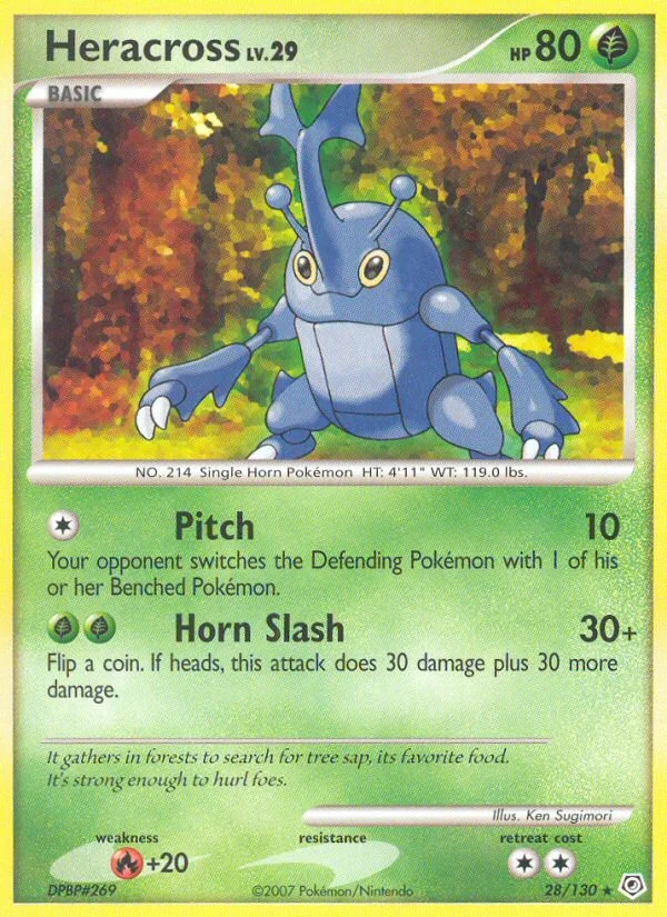 Carte Pokémon Scarhino — Diamant & Perle