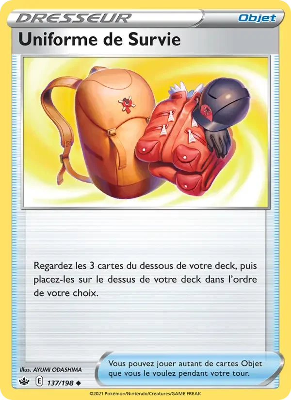 Carte Uniforme de Survie