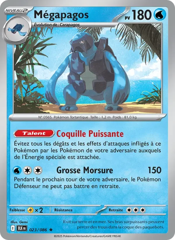 Carte Mégapagos
