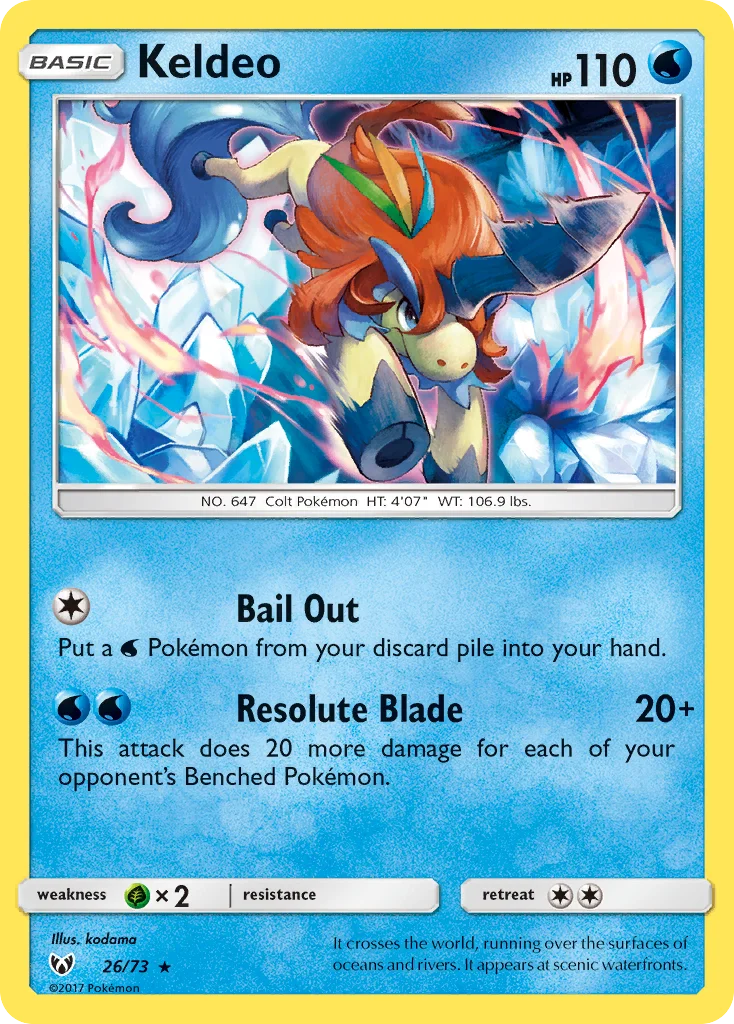 Carte Keldeo
