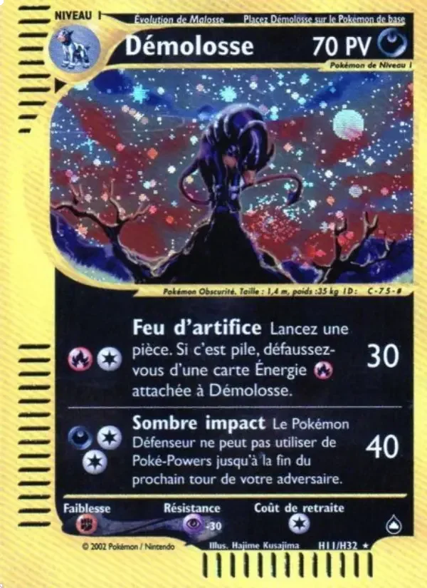 Carte Pokémon Démolosse — Aquapolis
