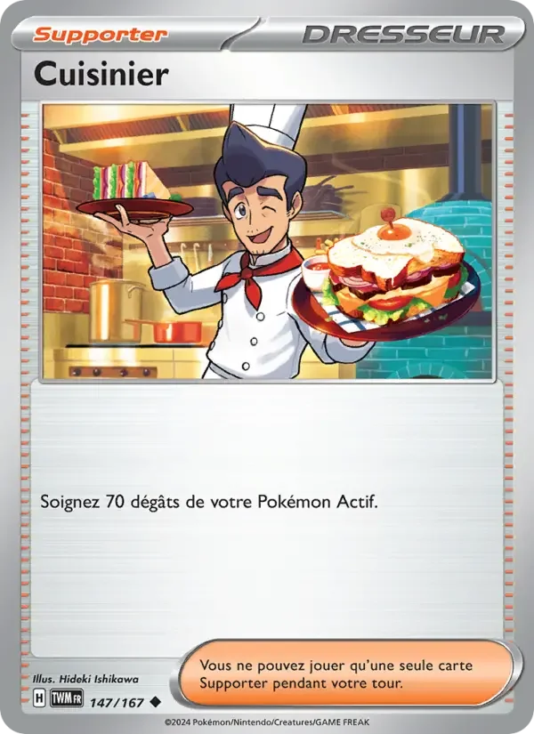 Carte Cuisinier