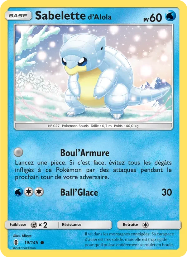 Carte Sabelette d’Alola