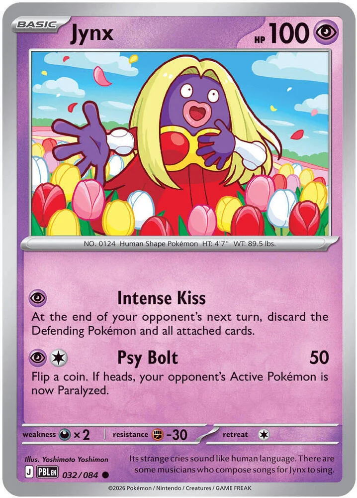 Carte Pokémon Jynx — Nuit Noire