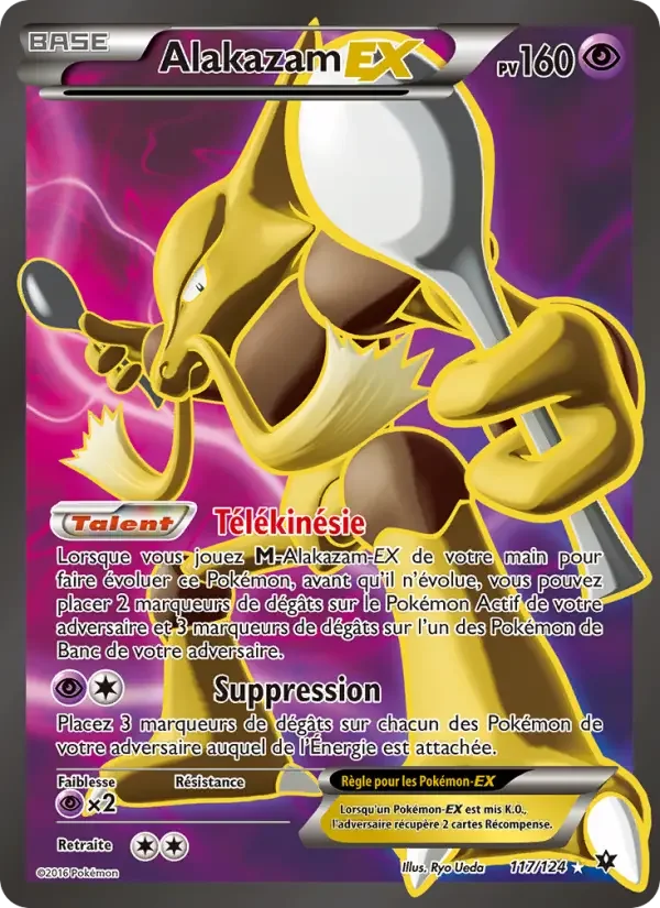 Carte Pokémon Alakazam EX — Impact des Destins