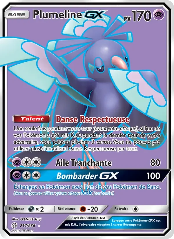 Carte Plumeline GX